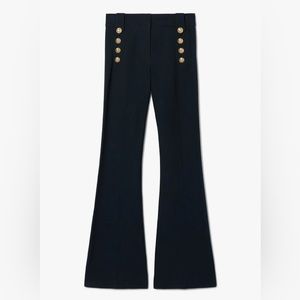 Derek Lam Flare Navy Trousers